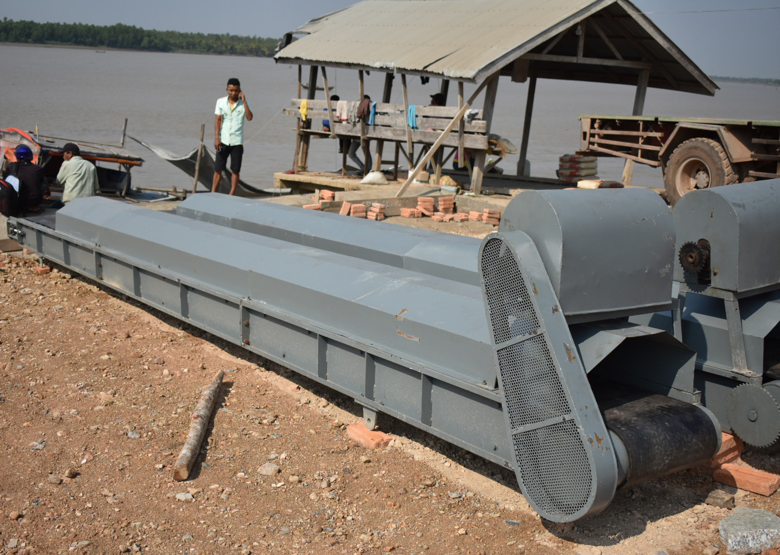 Belt conveyor project in Mawlamyine