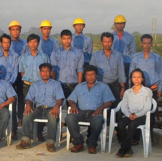BPE team group photograph from the company profile